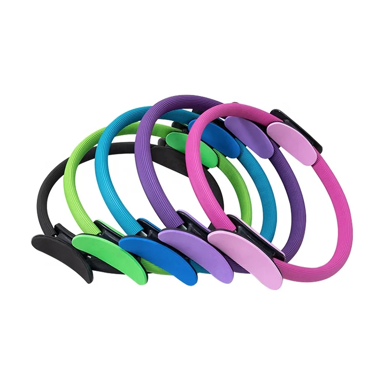 

Fitness Circle Weight Loss Equipment black Pilates Ring for Pilates Class
