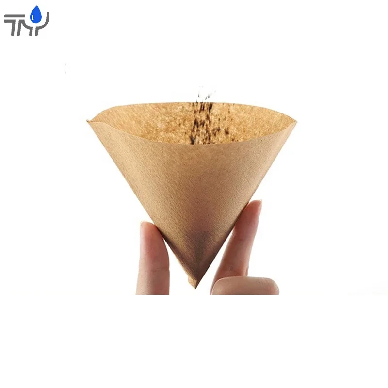 

Food grade cone-shaped pour over coffee maker coffee filter paper