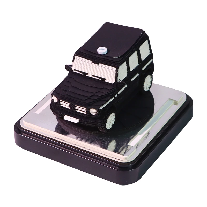 3D Memo Pad Custom Car Notepad Tennis Basketball Football Art Paper Crafts Desk Decor School Stationery Gift Boy Birthday Items