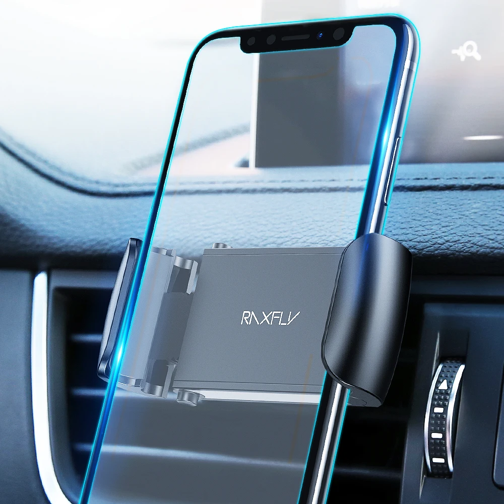 

Free Shipping 1 Sample OK Raxfly Stretchable Mobilephone Holder Air Vent Car Phone Holder Custom Accept