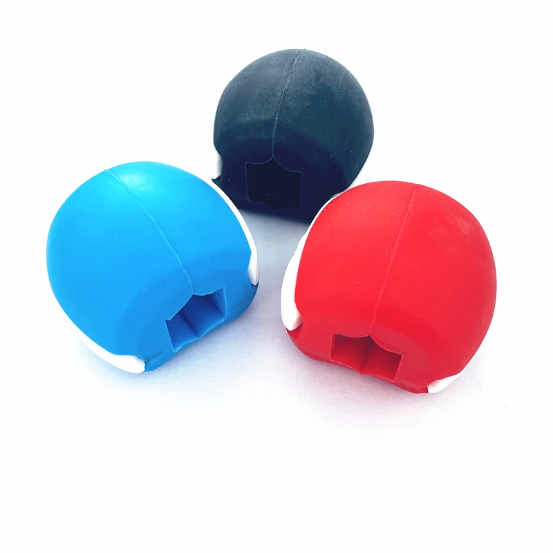 

Facial fitness ball jaw exerciser and neck toning double chin tmj jawline trainer, Red, blue and black or custom