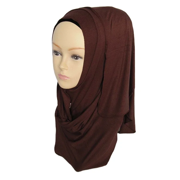 New style Excellent Quality turkish jersey hijab women hijab scarf plain soft jersey hijab