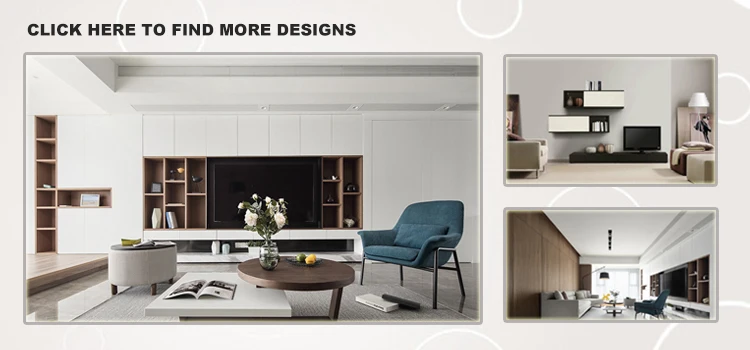 Modern TV Hall Cabinet Living Room Furniture Designs