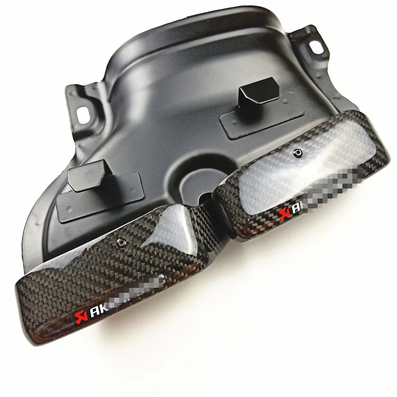 Akozon Paire D'Embouts De Silencieux Tuyau D'Échappement Pour BMW 325i 328i - Acier Inoxydable