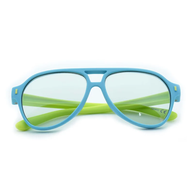 

Wholesale Fashion Green Sunglasses Kids Polarized Children Sun Glasses
