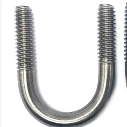 

Titanium u bolt with washer and nut