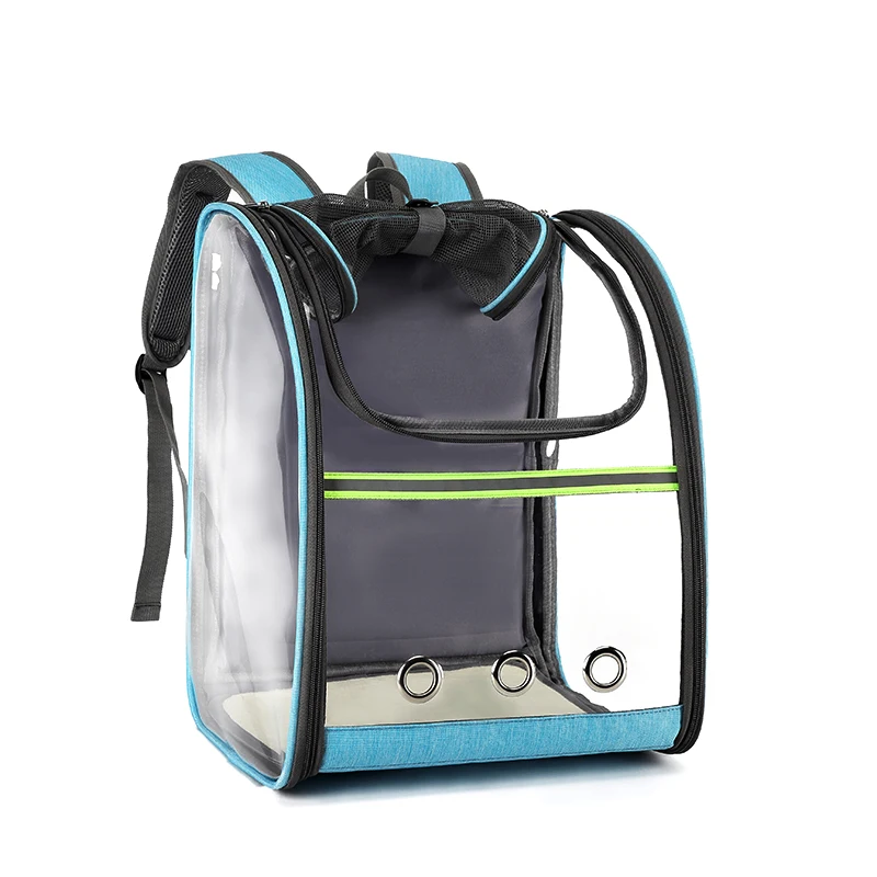 

Cat bag go out portable pet dog backpack large transparent space capsule cat summer travel expansion school bag