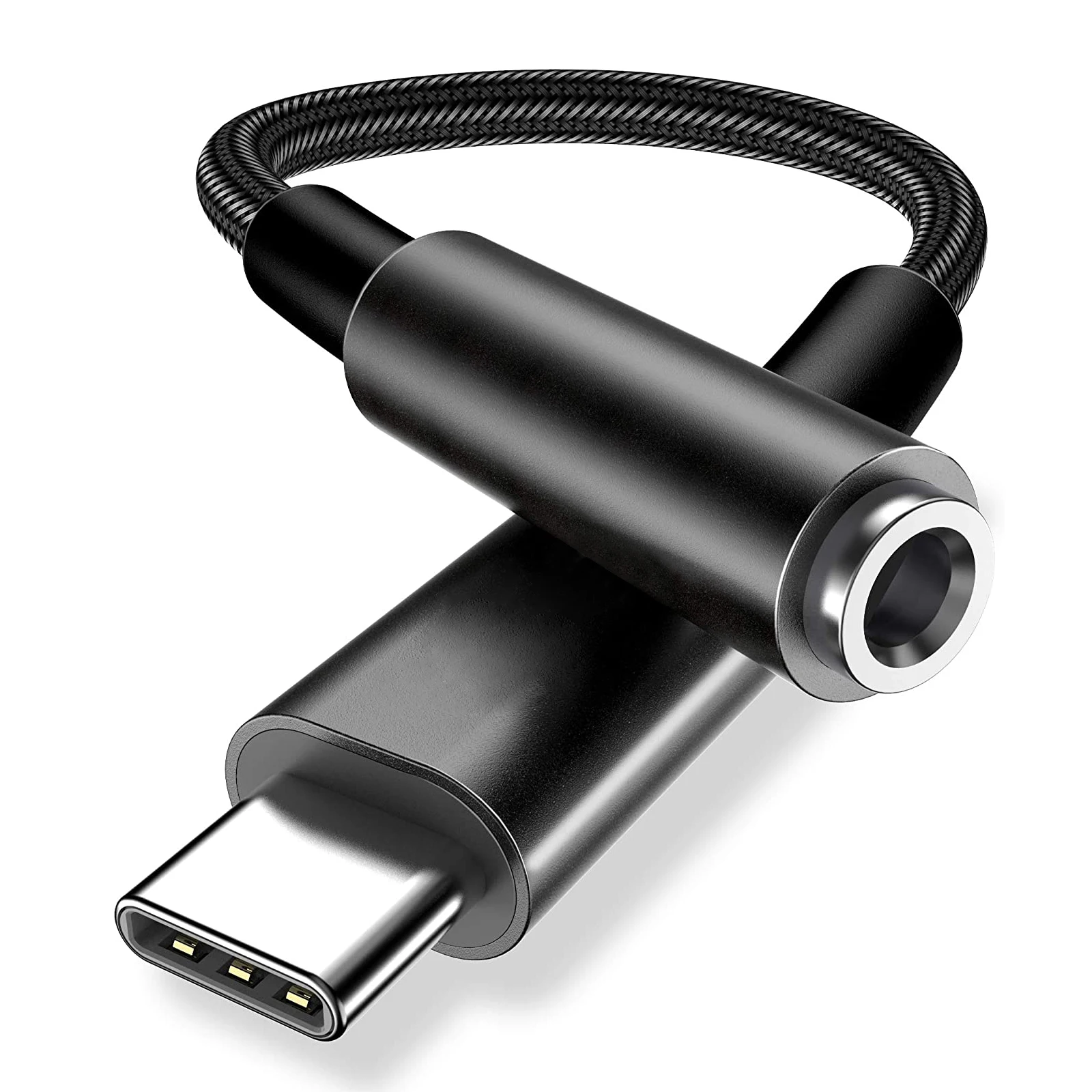 

Type C to 3.5mm Earphone cable Adapter Headphone Speaker Type C Male to 3.5 mm Female Audio Aux Cable