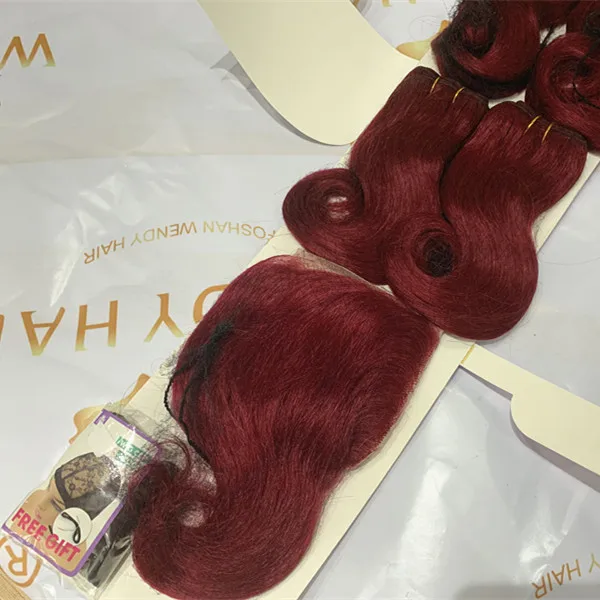 

cheap wholesale hair 2021 New Year gifts affordable price on natural hair extensions packed hair bundles with closure, All color could be offered.