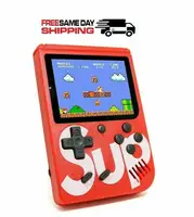 

New Built-in 400 Games 800mAh Battery Retro Video Handheld Game Console+Gamepad 2 Players Doubles 3.0 Inch LCD Game Player