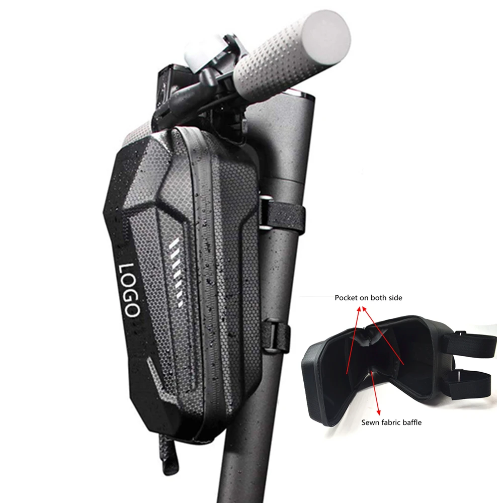 

Mobility New Electric Scooter Head Handle Front Storage Phone Bag For Xiao mi Mijia Smart M365 E Scooter Accessories Bag, Black or customized