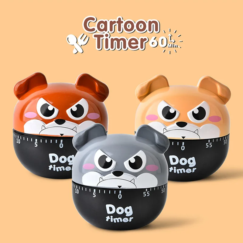 

Wholesale cute cartoon kitchen timer cooking timer cooking mechanical home decor counters Cartoon Kitchen Timers