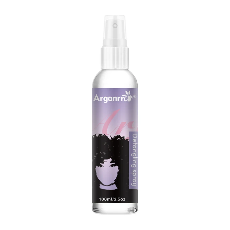 

Arganrro Mostrizing And Detangling Spray For Natural Hair And Curly Hair ,Get 10Pcs Arganrro Detangls Brushes For Free