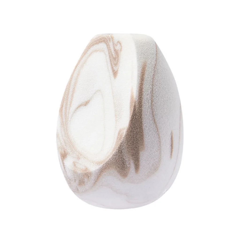 

2021 NEW Nude White Marble Makeup Sponge Foundation Puff Latex Free Marble Beauty Make up Sponge Blender
