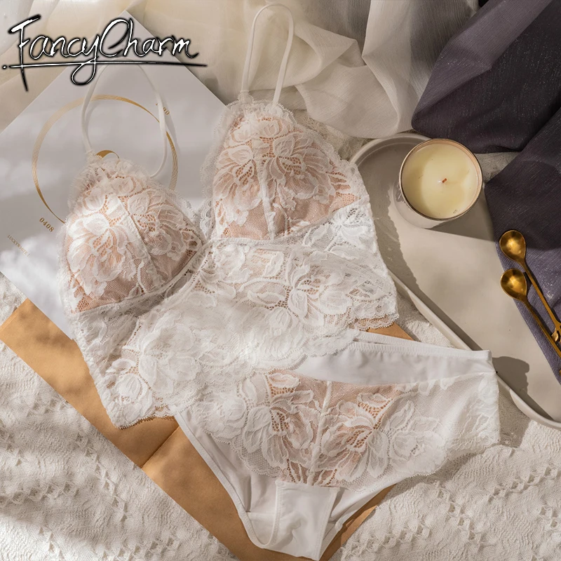 

Panties and bra sets beautiful soft cup bra outerwear underwear girls crop top women bra