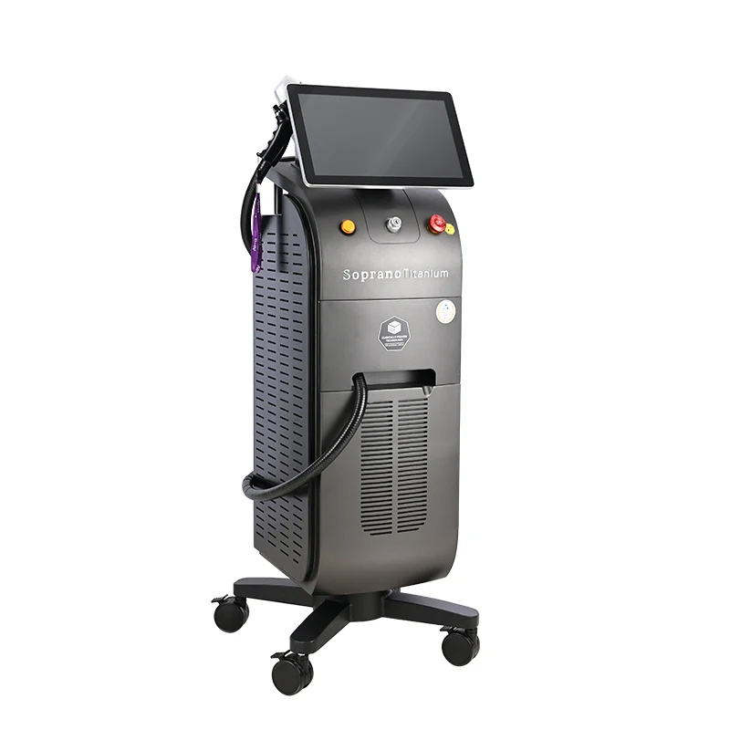 

CE approved 1600W +800W Diode Laser 3 Wavelength 755/808/1064nm Soprano Alma Ice Titanium Hair Removal Machine Price