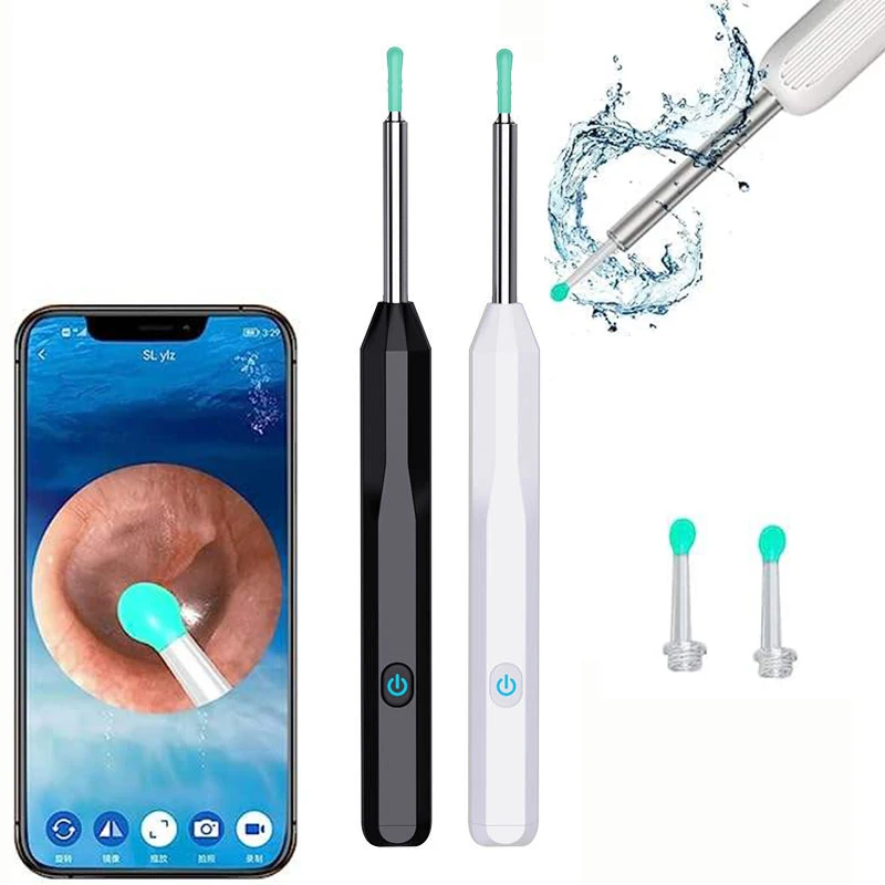 

Smart WIFI Ear Cleaner Wireless Otoscope HD Ear Wax Removal Tool with Camera