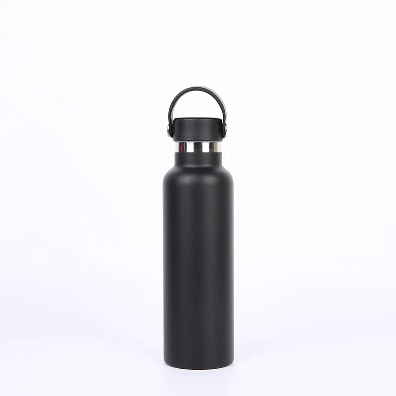 

KLE Ready To Ship 500ml wide mouth water bottle stainless steel sports outdoor portable mountaineering American style bottle, Red/blue/sky blue/white/black/purple/plum/grey/yellow