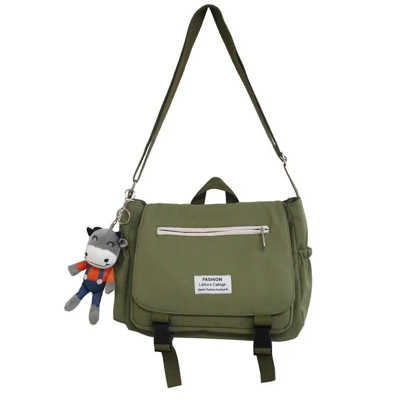 

Wholesale Canvas Bags With Custom Printed Logo Satchel Bag Messenger Bags