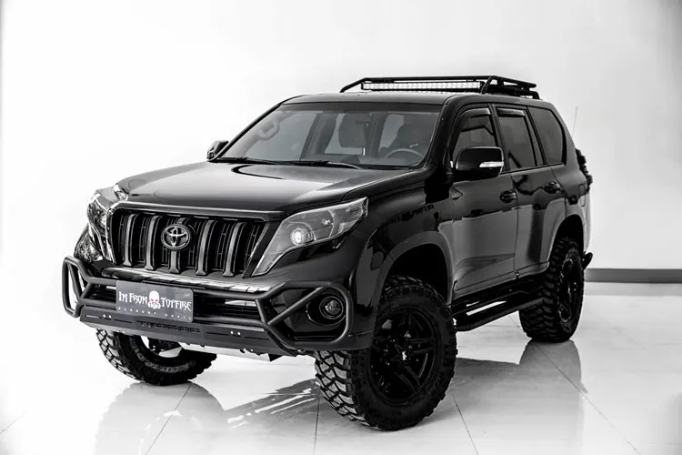 
4x4 Steel Front Bumper Car Accessories Bull Bar for Land Cruiser Prado 