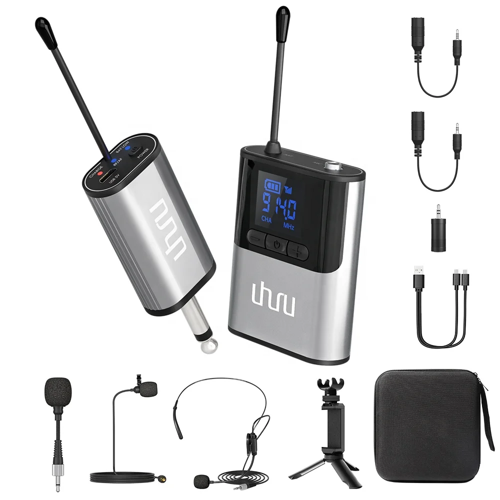 

MAONO Professional Wireless Lavalier Microphone uhf With Wireless Microphone Headset