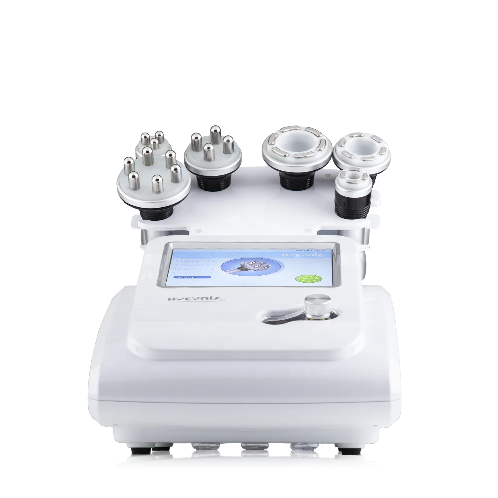 

Body maquinas de estetica shape portable cavitation rf vacuum suction fat reduction machine, White