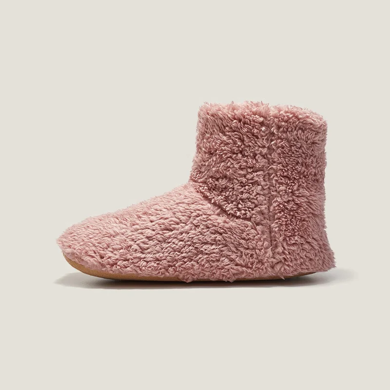 

UTUNE Dropshipping Boots Winter Men Warm Boots Fur Furry Soft Home Outdoor Daily Boots For Men Women, 4 colors