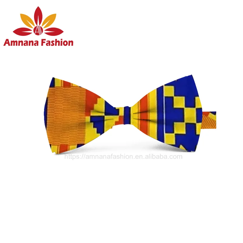 

Promotion for African batik bow tie with a high quality