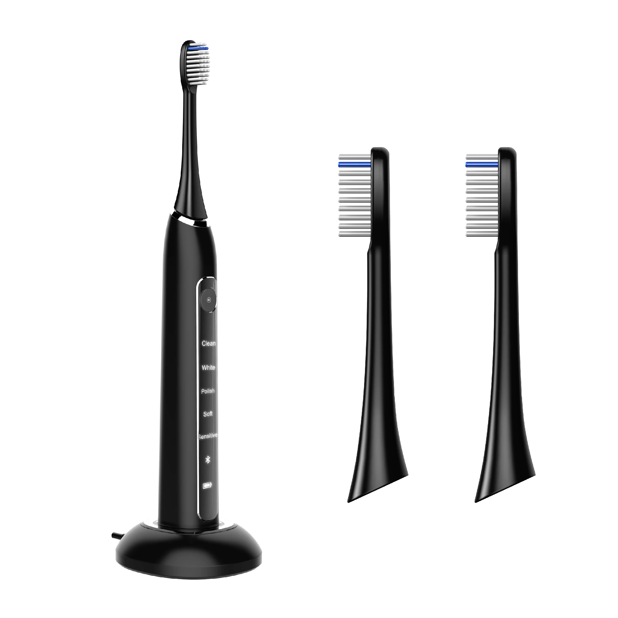 
ShenZhen Factory IPX7 Waterproof recharger electronic sonic toothbrush With APP ISO & Android 