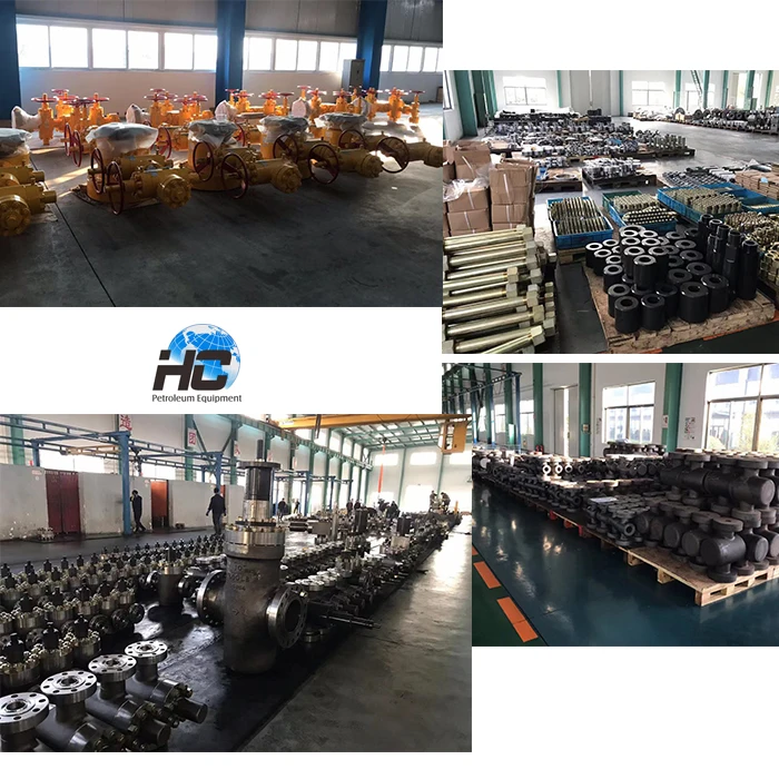 High Efficiency Oil Rig Drilling Xmas Tree / Wellhead Christmas Tree