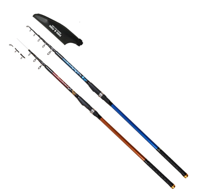 

Amazon  70-250g Lure Weight Telescopic Fishing Rod Saltwater Beach Big Fish Long Casting Surf Carbon Fiber Casting Rod, Orange blue