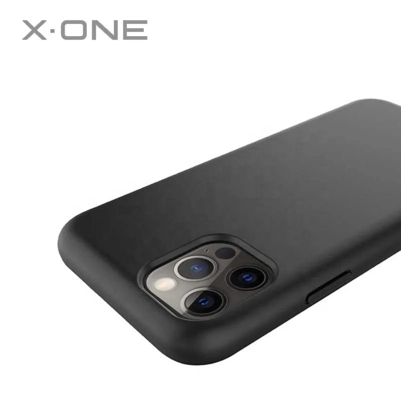 

X-ONE High Quality PC Soft TPU Mobile phone cases for Samsung/HuaWei/iPhone 12 11 13 Xr series phone shell, Black