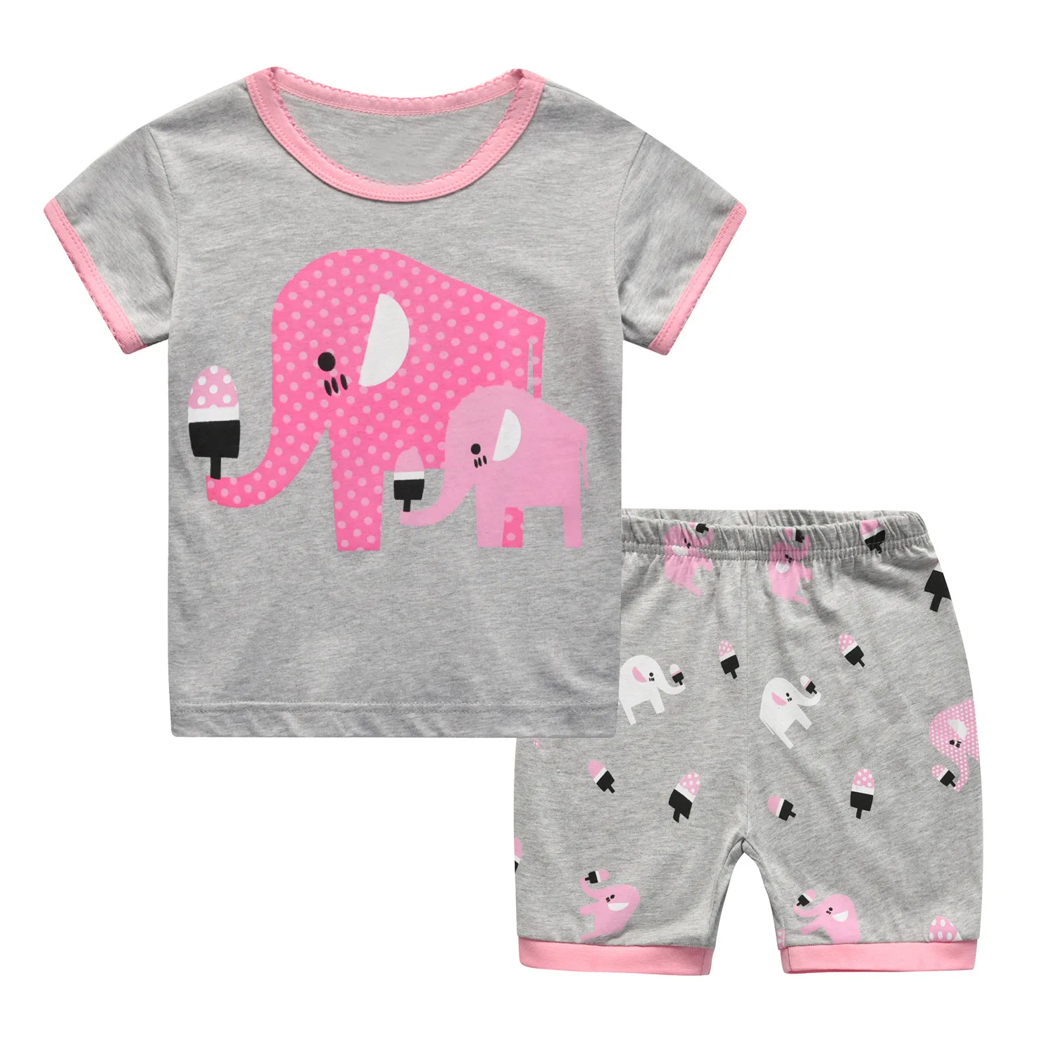 

Kabupi children's short-sleeved shorts pajamas