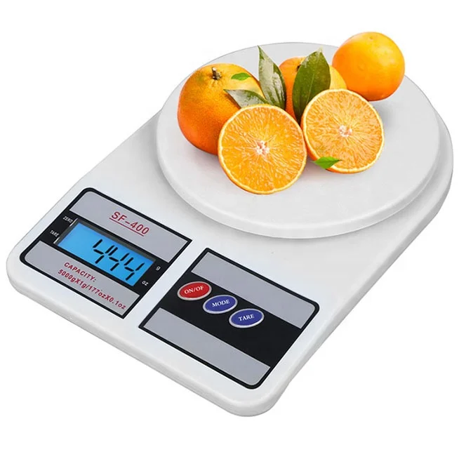 

High Quality Mini Digital Weight sf400 Scale, Lcd Display Electronic Household Kitchen Scale 10kg, Customized color