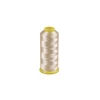 Off white color polyester machine embroidery thread 120/2