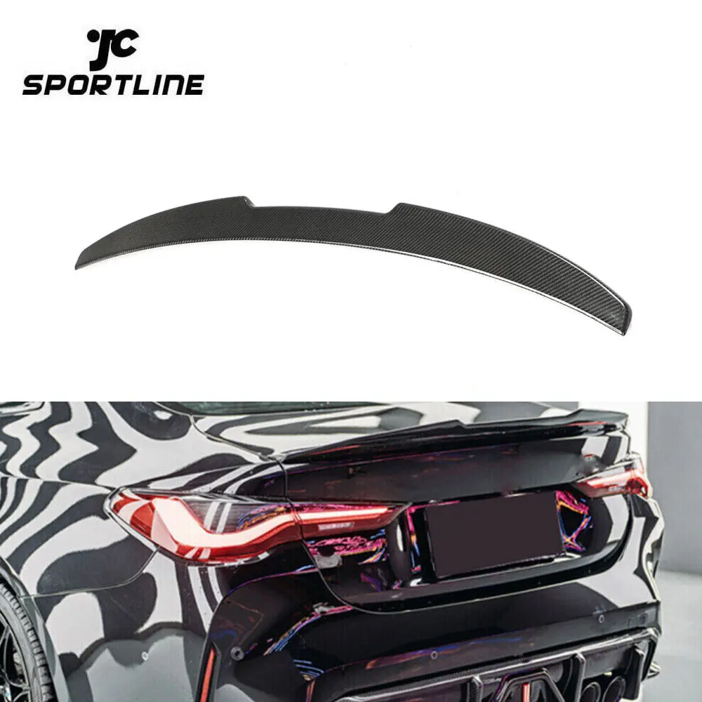 

G82 M4 Carbon Fiber Car Trunk Wing Spoiler for BMW 4 Series G22 Coupe 2-Door 2021-2023