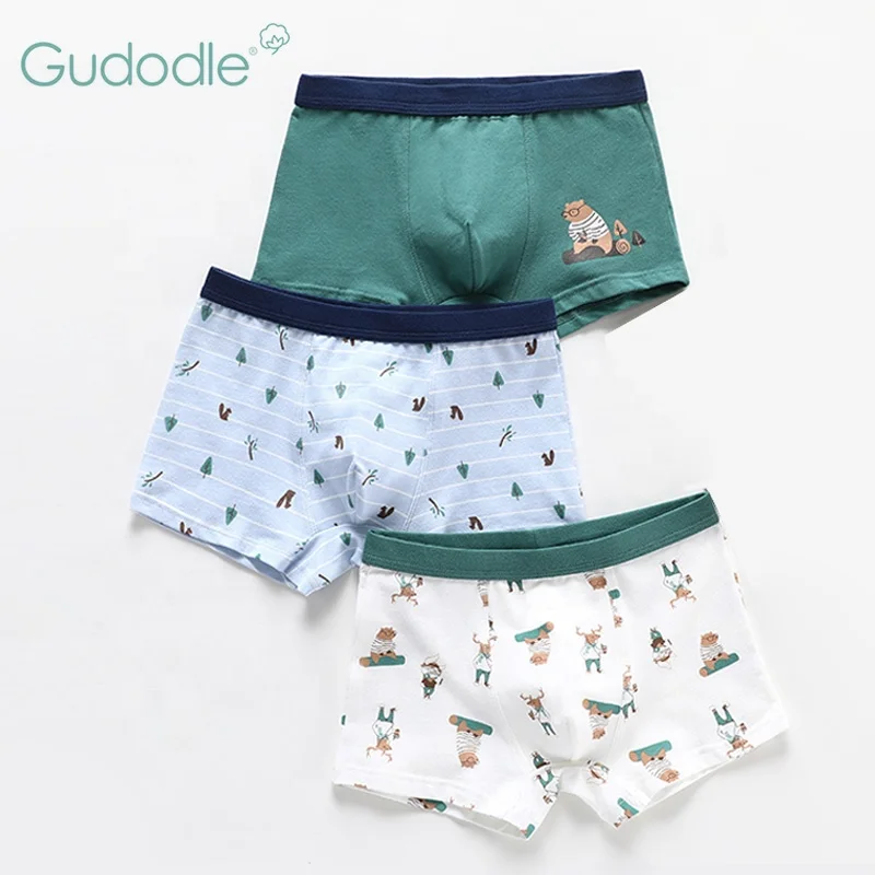

Wholesale baby toddler teens underpant juvenile cartoon boxer shorts brief cute children panties boy models kid cotton underwear