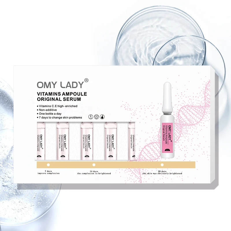 

OMY LADY Concentrated Version Night Repair Seruming Ampoule Human Epidermal Growth Factor Vitamin C Serum with HA