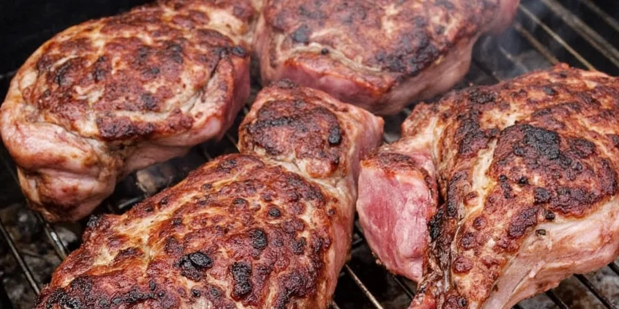 Platter of perfectly smoked meats