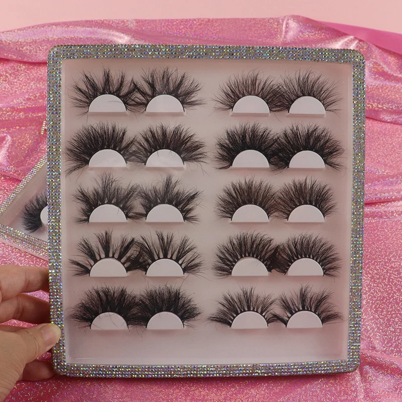 

Custom Lashes Packaging 25mm Mink Eyelash Handmade Eye Lashes 5d Mink Eyelashes Lashes3d Wholesale Vendor 25mm Bulk, Natural black