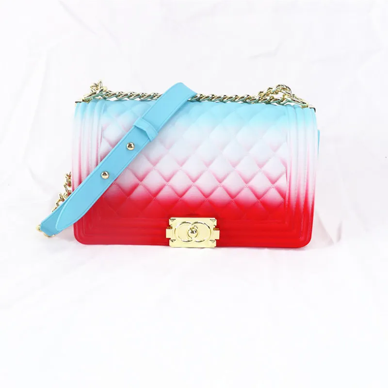

2021 durable matte jelly bag jelly cosmetic bag jelly bag mini, Multi color