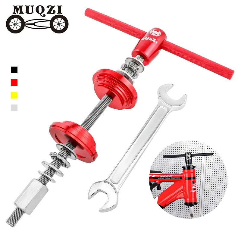 

MUQZI Road Bike Repair Accessories Bicycle Headset Installation Tool MTB Headset and Bottom Bracket Press-in Tool