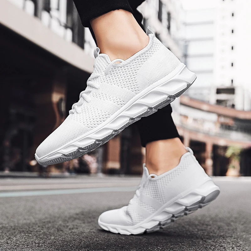 

Hot Sale Light Tenis Comfortable Breathable Non-slip Wear-Resistant running Men's Casual Sneaker running walking style shoes