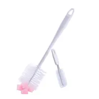 

PP non-woven household kitchen cleaning cup brush Large and small brush set Bottle brush