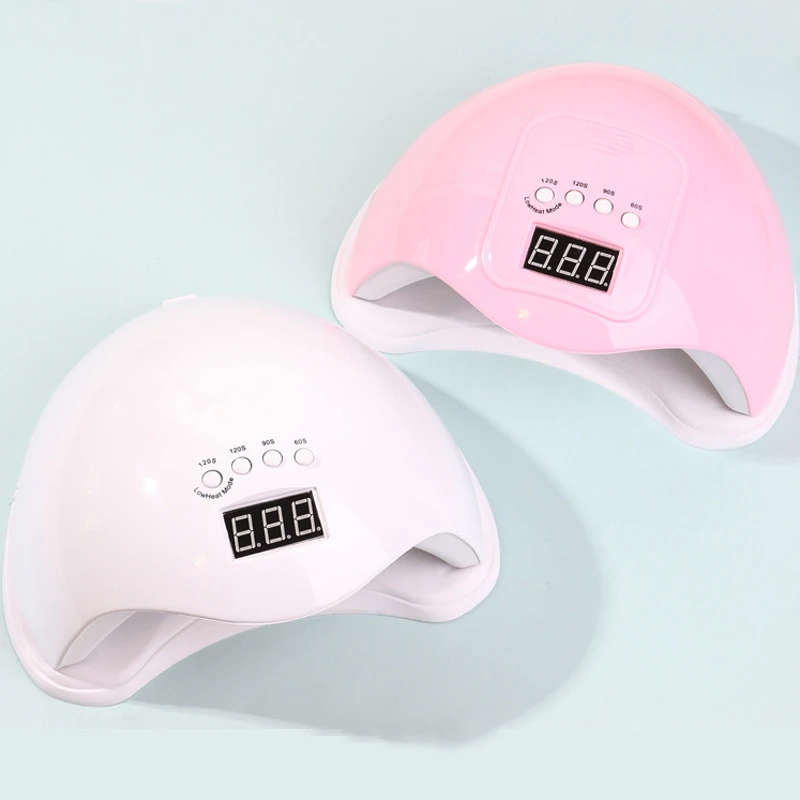 

Hot Selling 48W Nail Equipment USB Nail Dryer LED uv nail lamp, White pink