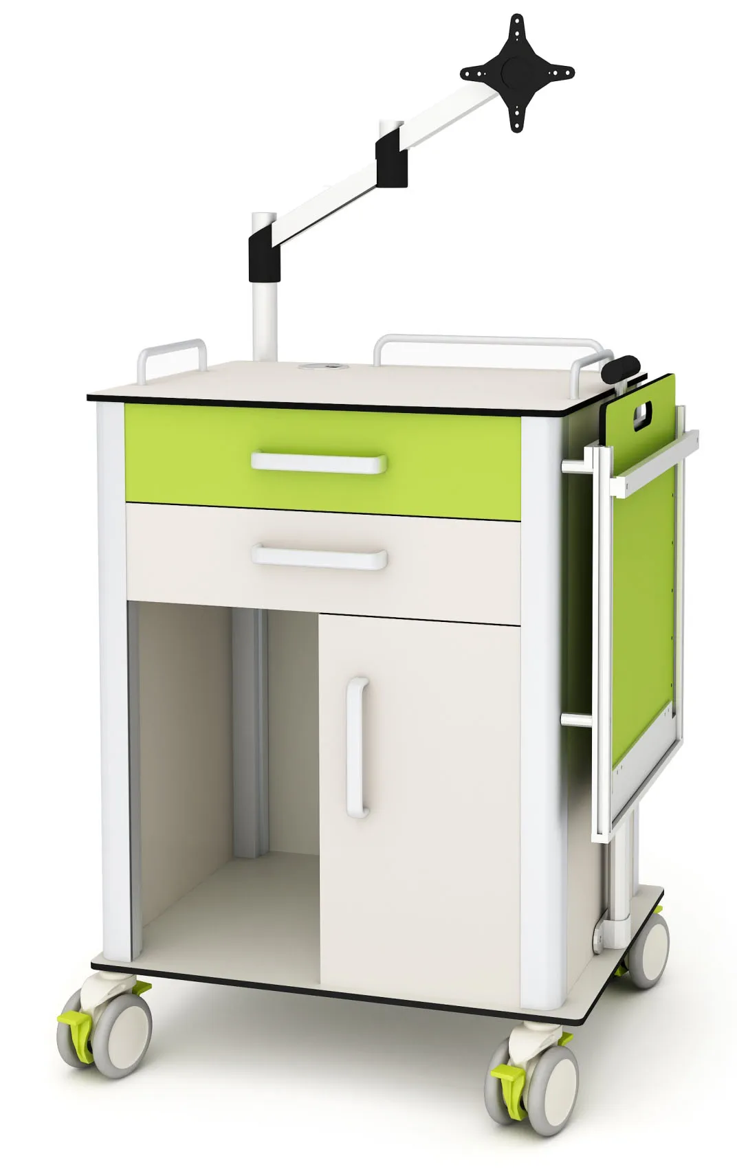 
OEM Hospital storage cabinets hospital bed table medicine trolley carts storage cabinet ,medical cart ,hospital furniture 