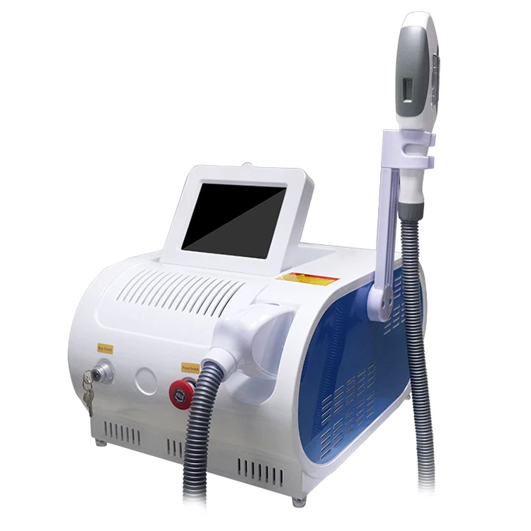 

2021 Korea portable opt shr laser ipl hair removal machine for salon use, White