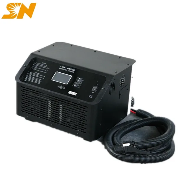 
Shineng CZC7P 24v lithium lifepo4 battery charger for electric vehicle adjustable 