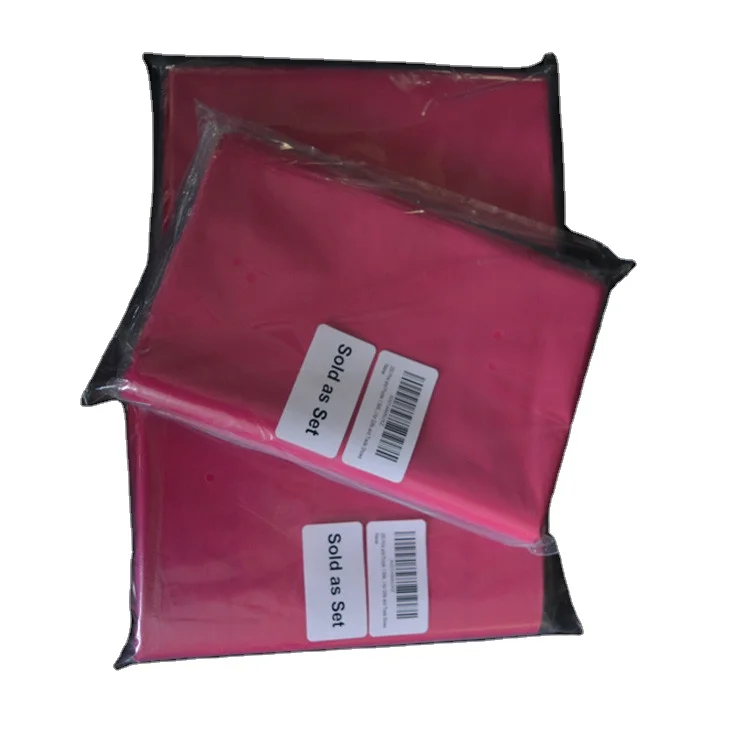 

disposable plastic shopping bag with die cut handle, 1-8 colors printing