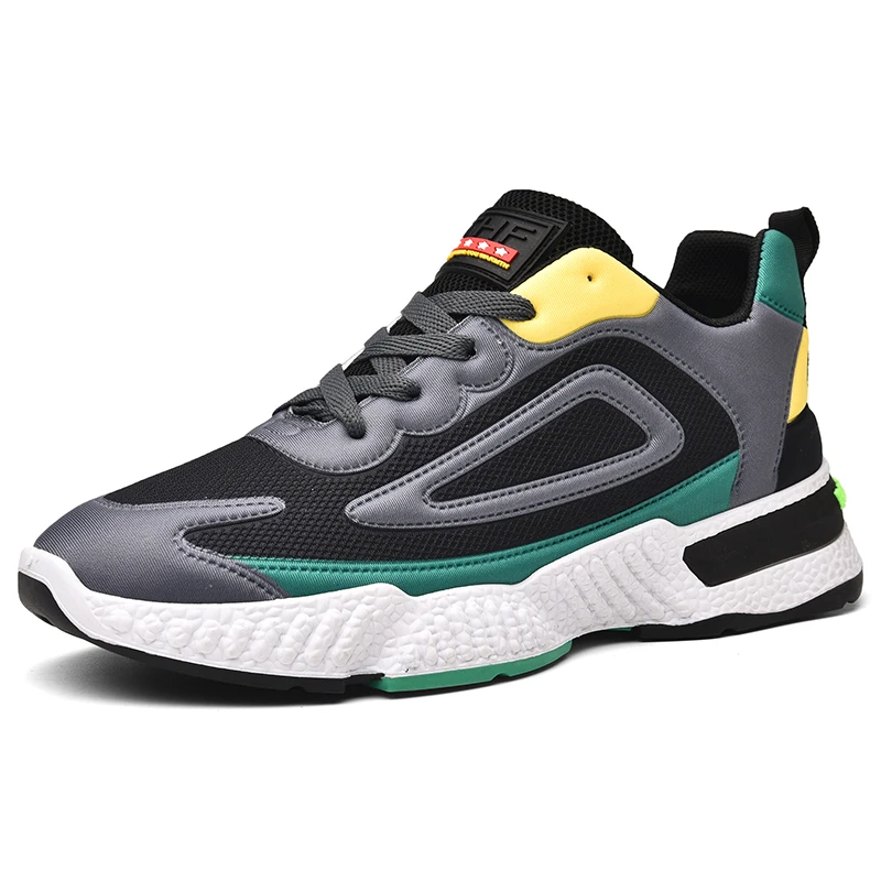 

Men's fashion knitting popular casual shoes light outdoor sports shoes